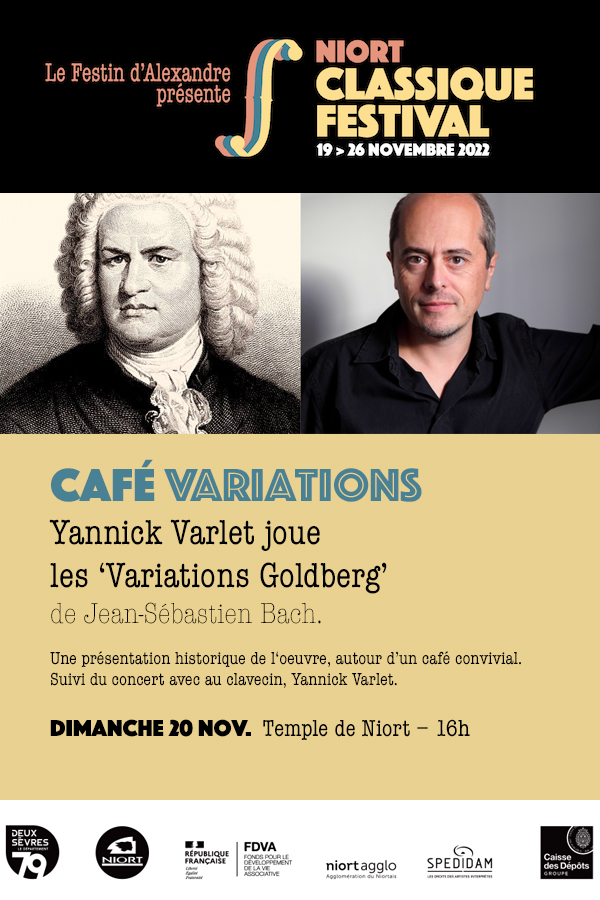 Yannick Varlet joue les Variations Goldberg