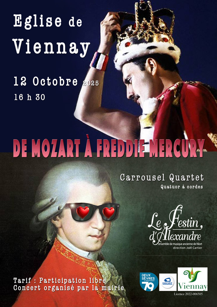 De Mozart à Freddie Mercury
