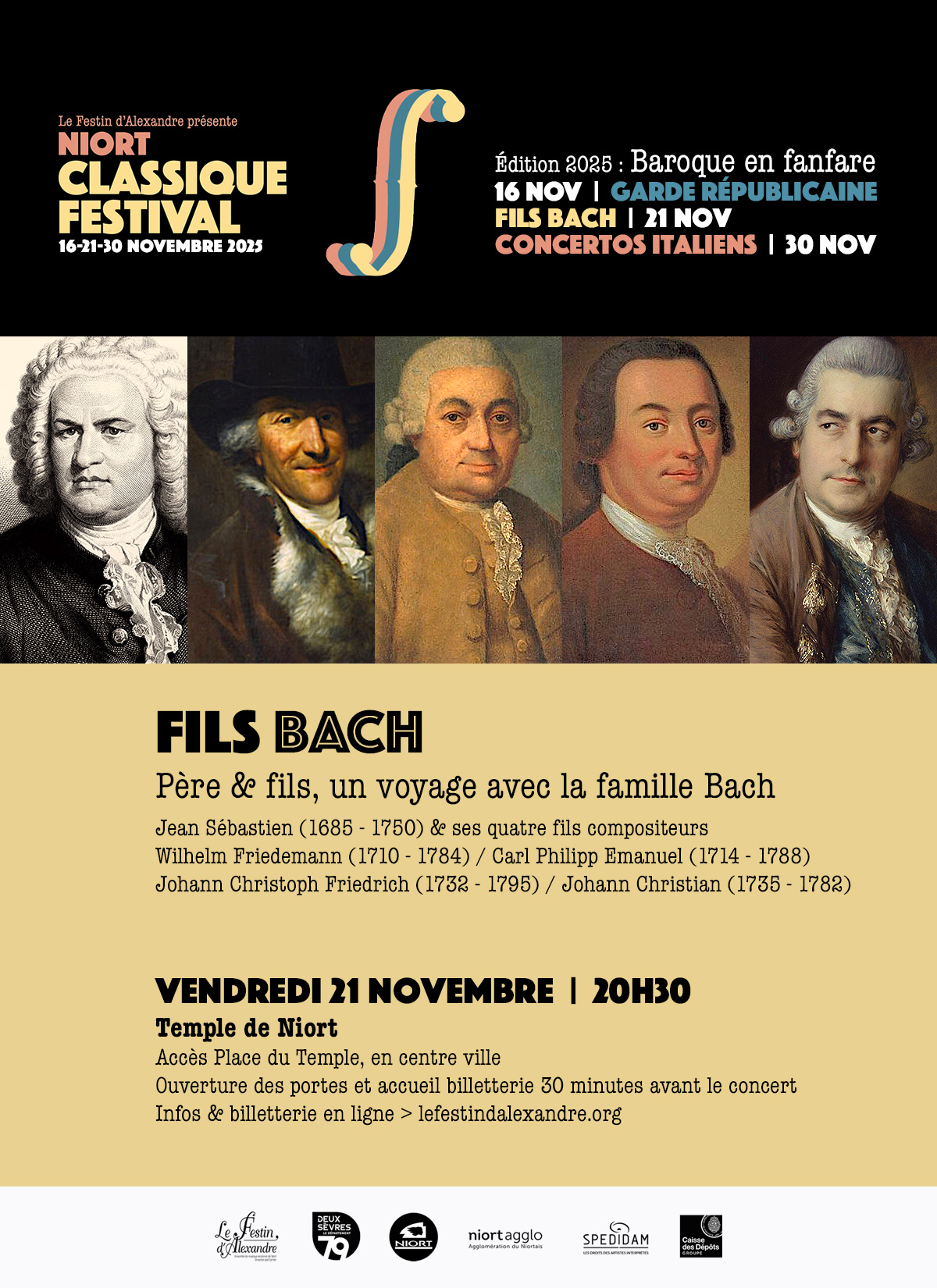 Fils Bach - Niort Classique Festival 2025